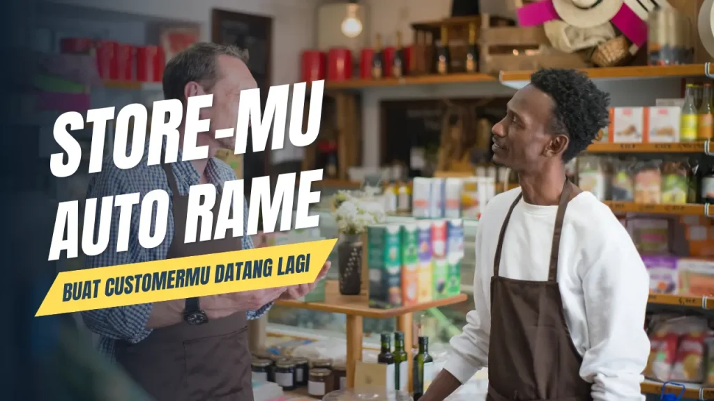 toko ramai pembeli