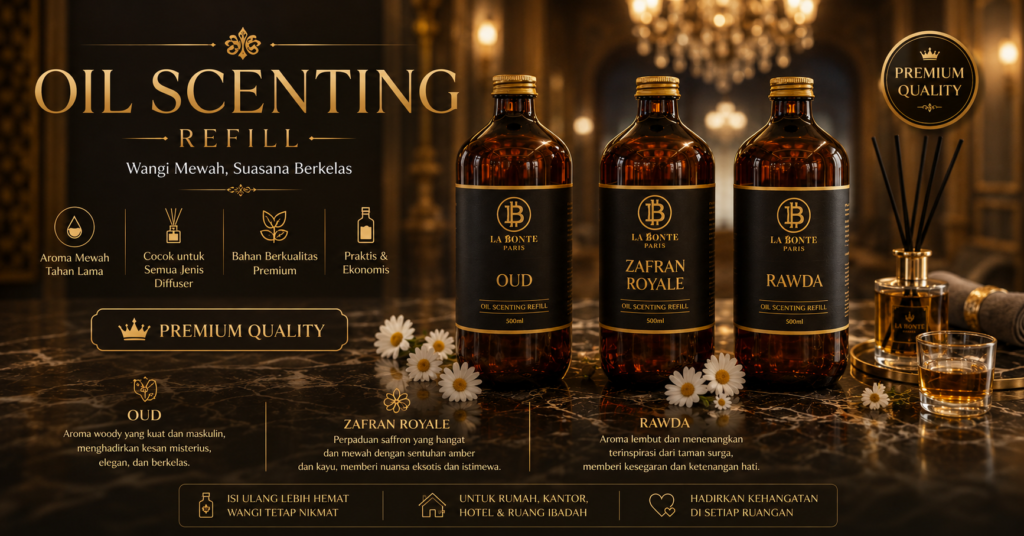 arabic serial refill oil scenting la bonte